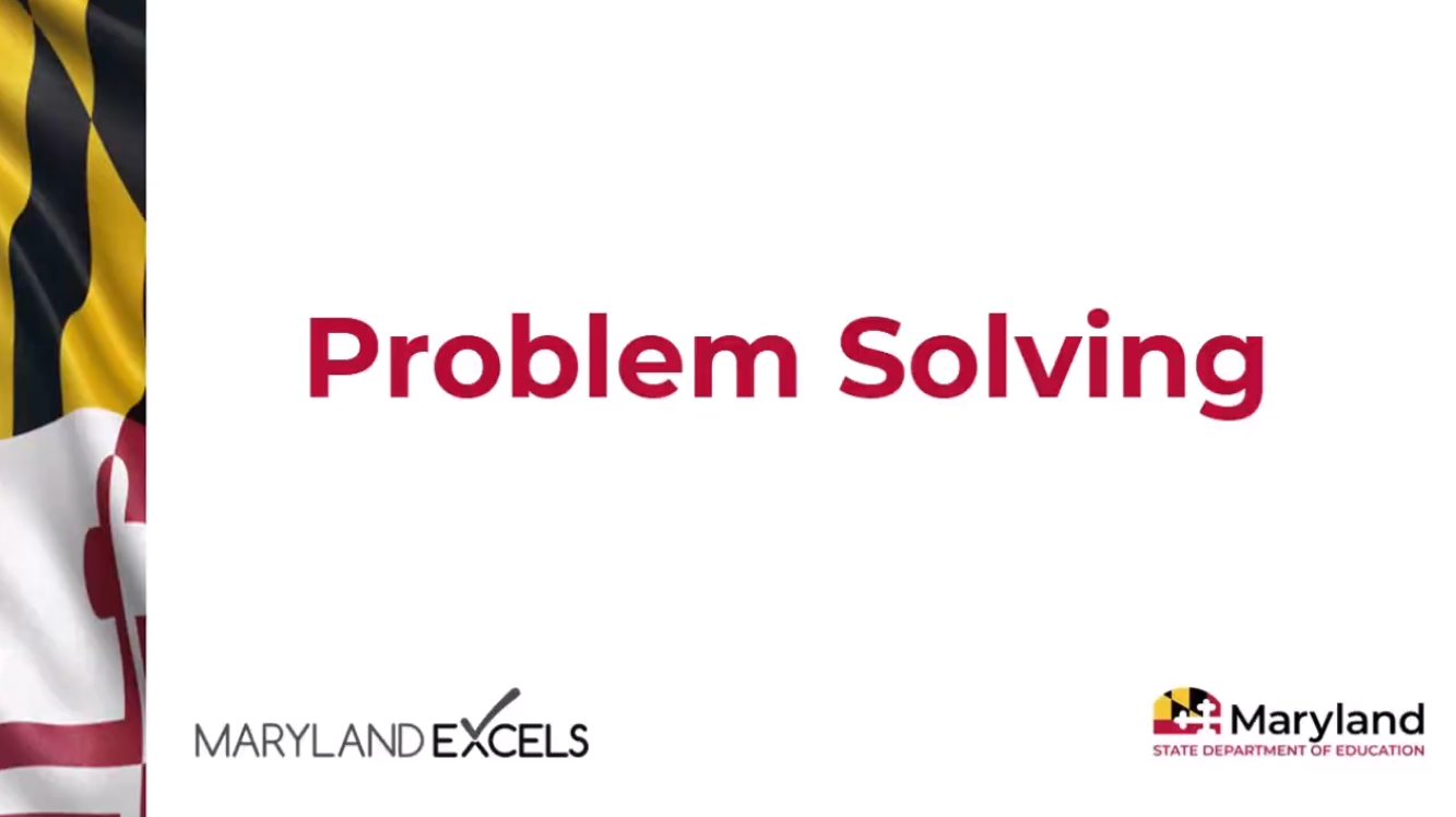 Problem Solving video